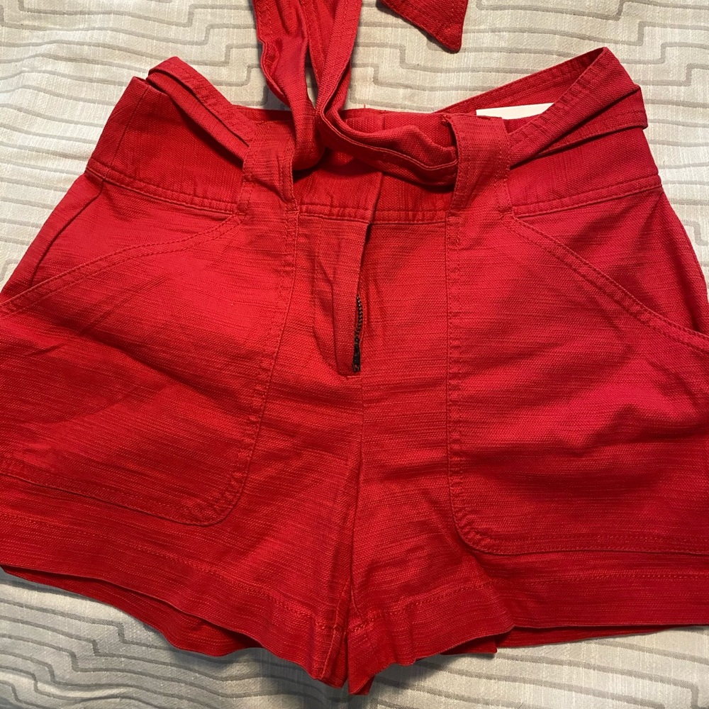 High waisted shorts
